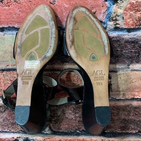 AGL Crisscross Ankle Strap Sandals - Picture 7 of 8